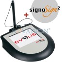 Evolis Sig200 + SignoSign2: Ταμπλέτα ηλεκτρονικής χειρόγραφης υπογραφής 5" έγχρωμη με το λογισμικό SignoSign/2