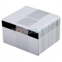 CR80-H Λευκές Πλαστικές Κάρτες με μαγνητική ταινία HiCo