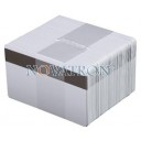CR80-L Λευκές Πλαστικές Κάρτες με μαγνητική ταινία LoCo