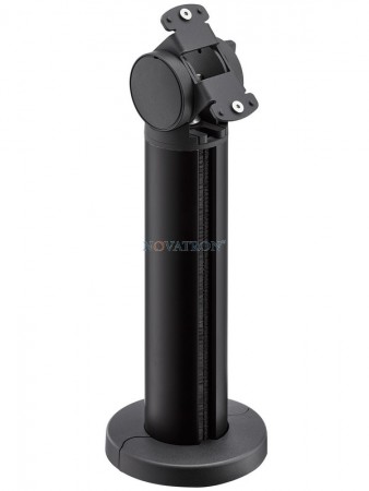 Novus Retail System Base 200 Connect: aluminum column anthracite anodised  with joint for connect plates - 20cm