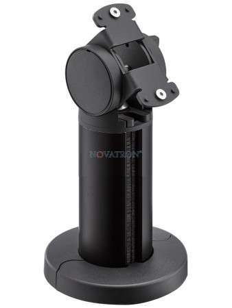 Novus Retail System Base 100 Connect: aluminum column anthracite anodised  with joint for connect plates - 10cm