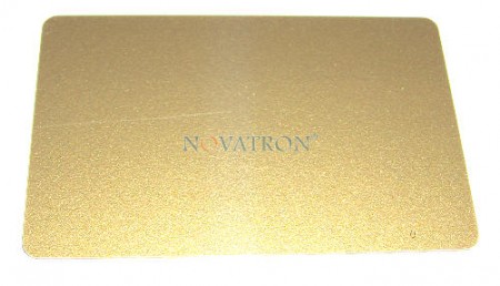 CR80-G: Gold Silkscreen Blank PVC Cards