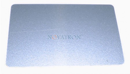 CR80-S: Silver Silkscreen Blank PVC Cards