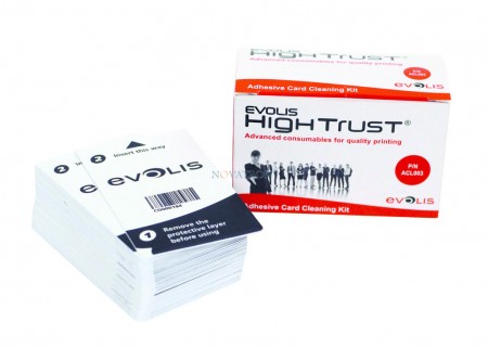 Evolis ACL003: adhesive cards