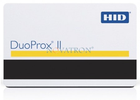 HID DuoProx II (1336): Contactless PVC cards, 125KHz, ISO Standard Dimensions with Magnetic Stripe HiCo