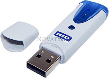 HID Omnikey 6121 Mobile USB Smart Card Reader (R61210320-2) for Sim-Sized Smart Cards