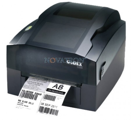 Godex G300: 4” Thermal Transfer Desktop Label Printer - USB, RS232,  Ethernet 