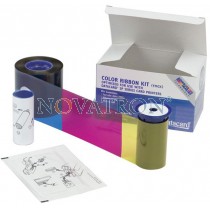 Datacard 534000-112: Color Ribbon Kit 125 prints/roll for Datacard SP25 Plus.