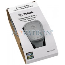 Zebra 800300-309EM: White Ribbon 1500 prints/roll. Compatible with Zebra ZC100 Printers.
