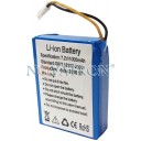 Rechargeable Li-ion battery for the Safenote S2 counter detector