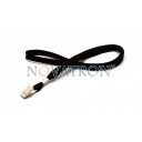 Black Lanyard with a bulldog clip